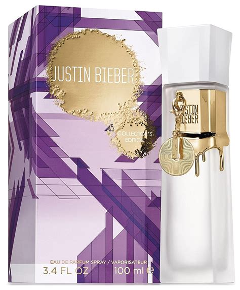 justin bieber perfume collector's edition.